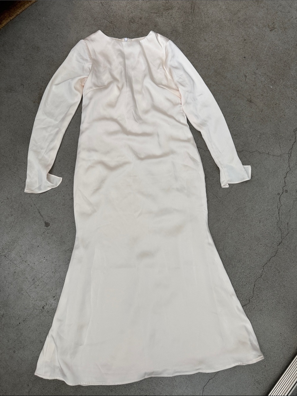 100% Silk Double Layer Midi Dress